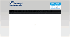 Desktop Screenshot of enkosan.com.tr