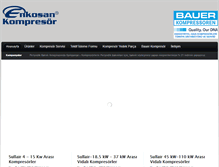Tablet Screenshot of enkosan.com.tr